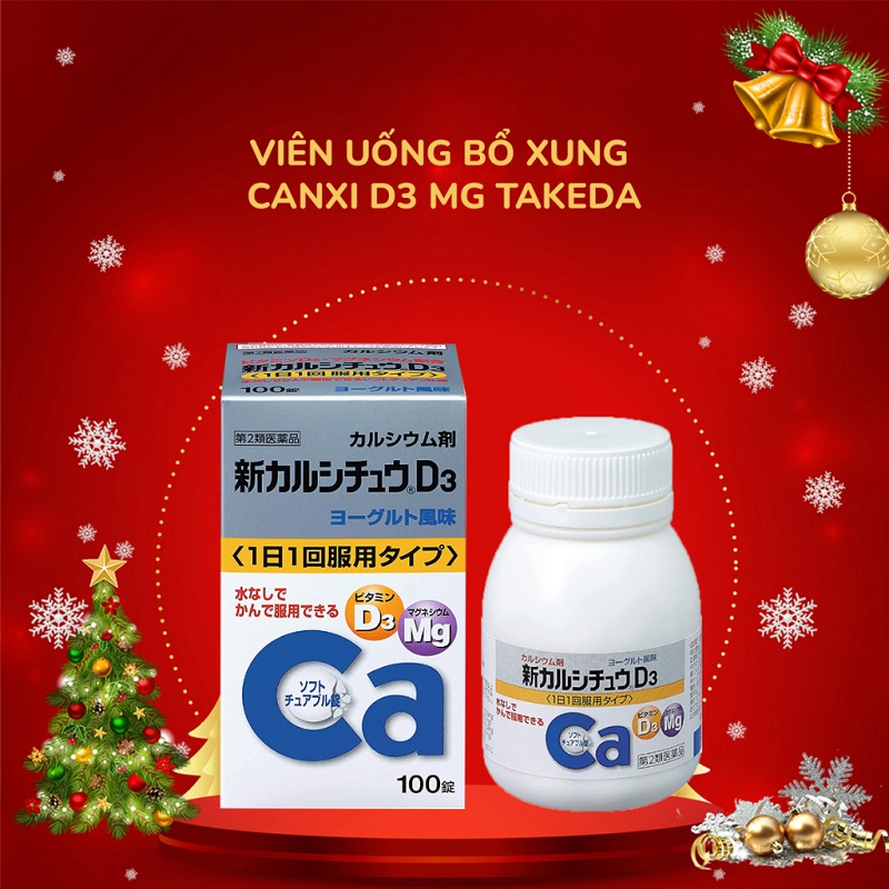 Canxi D3 Mg của Nhật