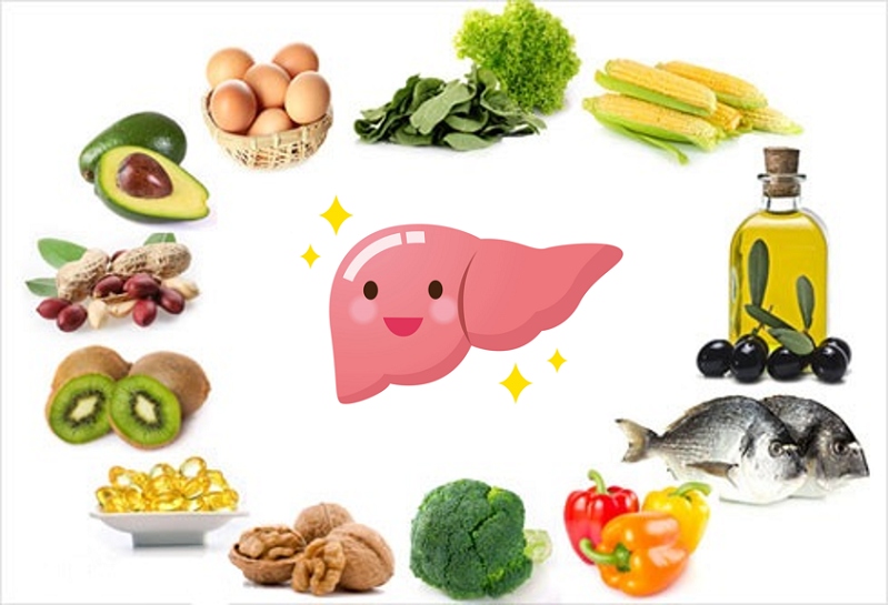 chế độ ăn uống lành mạnh giúp thải độc gan