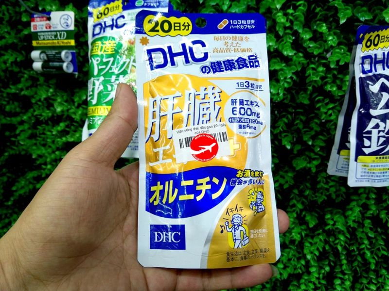 Viên uống hỗ trợ thải độc gan DHC