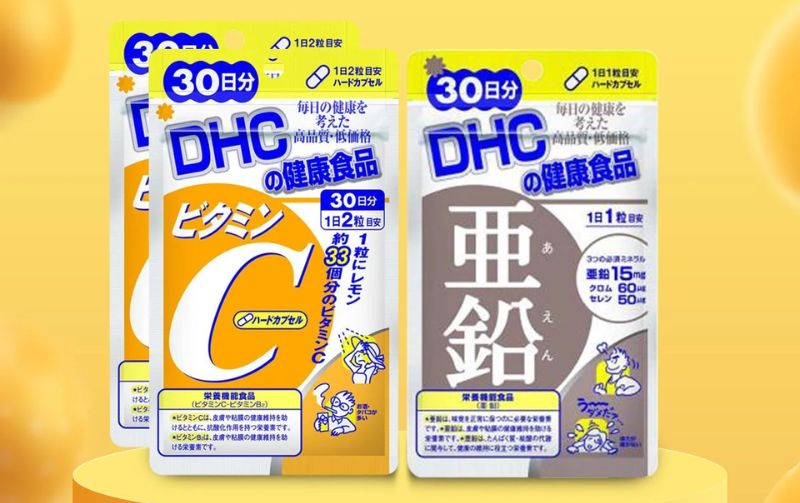 Uống kẽm và vitamin C trị mụn