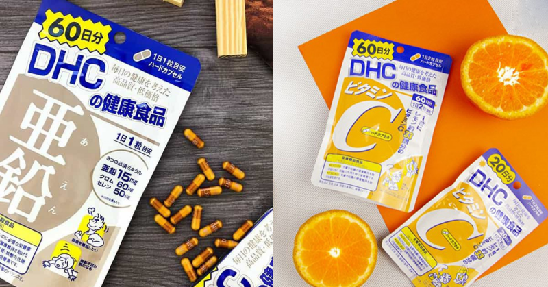 kẽm kết hợp với vitamin c