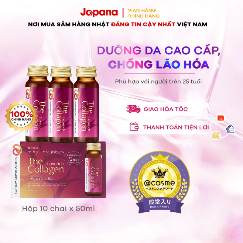 Quà 20.10 cho mẹ: Nước uống collagen