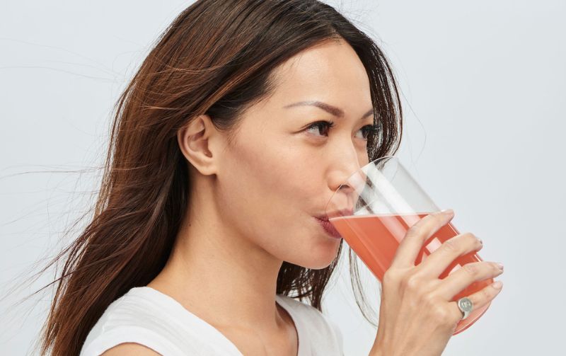 Collagen dạng nước có mùi vị thơm ngon, dễ uống.