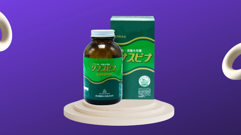 Tảo Linaspina có chứa nhiều chất xơ và enzyme giúp cải thiện quá trình tiêu hóa và hấp thu dinh dưỡng