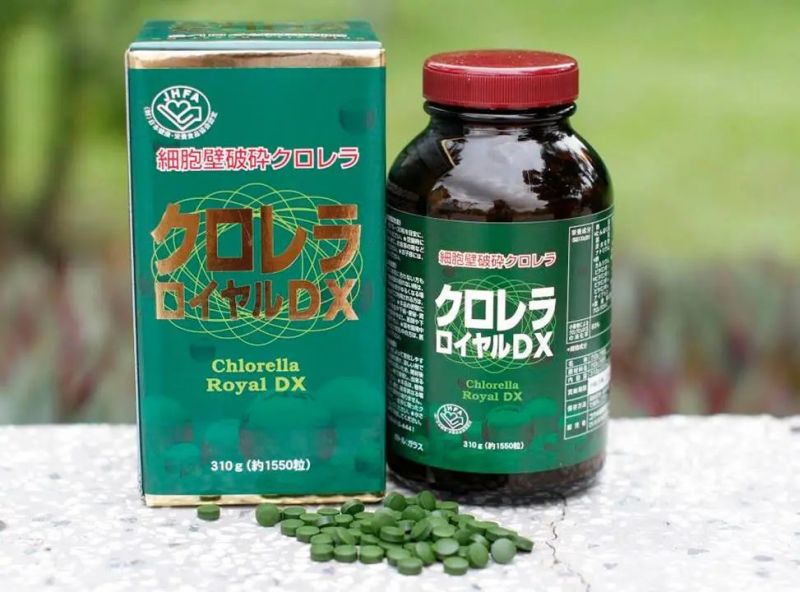  Tảo lục hoàng gia Chlorella Royal DX Nhật Bản