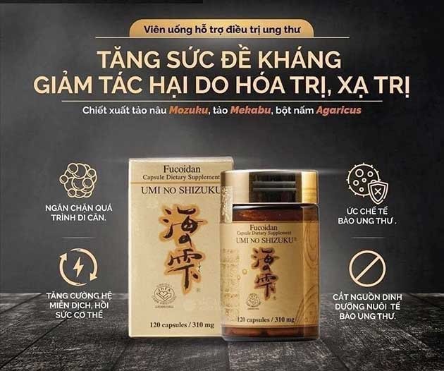 Fucoidan Umi No Shizuku Dạng Viên