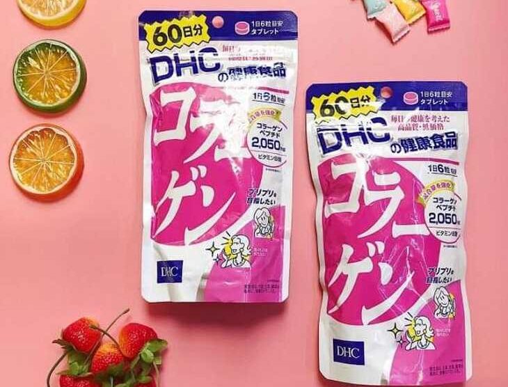 Uống collagen DHC đúng theo độ tuổi. Ảnh: Internet