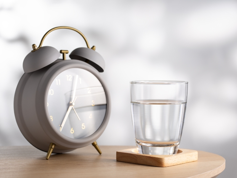 Uống đủ 1,5 - 2 lít nước mỗi ngày giúp tăng cường trao đổi chất, tiêu hóa tốt, hỗ trợ giảm cân hiệu quả.