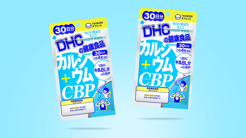 Viên uống bổ xương khớp Calcium & CBP DHC 120 viên
