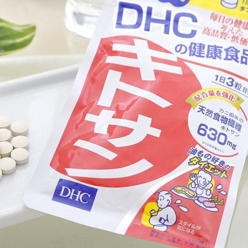 Viên uống giảm mỡ bụng từ DHC. Ảnh: Internet