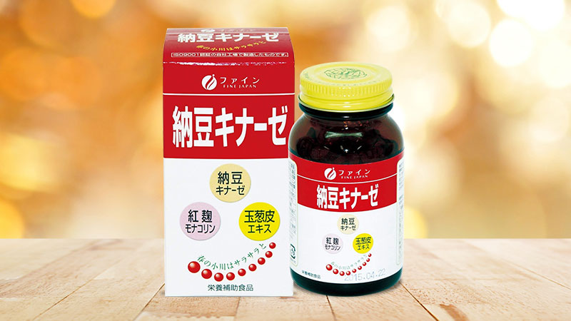 Viên uống hỗ trợ điều trị tai biến Fine Japan Nattokinase 4000FU 240 viên