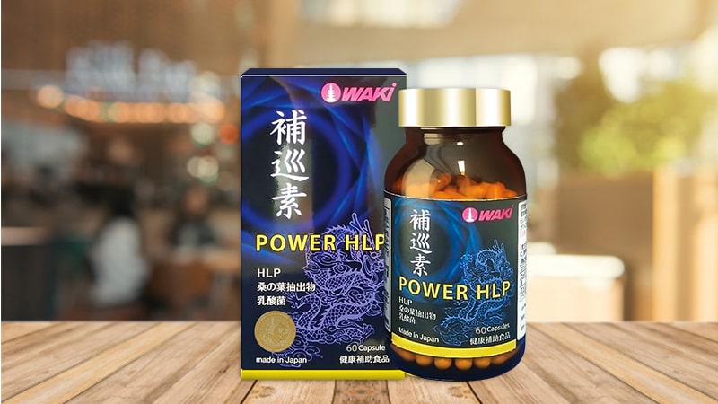 Viên uống hỗ trợ điều trị đột quỵ Waki Power HLP 60 viên