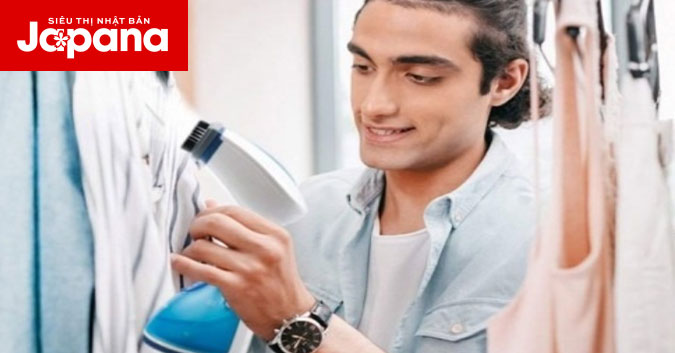 Hướng dẫn cách sử dụng và bảo quản bàn ủi hơi nước cầm tay Nhật Bản
