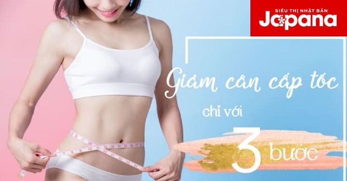 Cách giảm cân cấp tốc chỉ với 3 bước từ chuyên gia