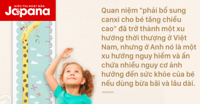 Cha mẹ Việt đang sai lầm khi cho trẻ dưới 2 tuổi uống thuốc bổ sung canxi