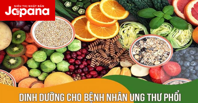 Chế độ dinh dưỡng cho người ung thư phổi tốt nhất