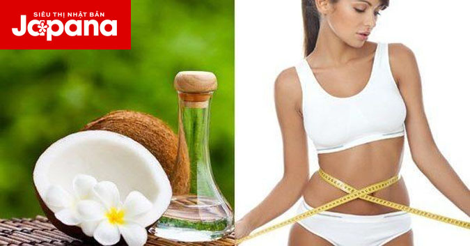 Giảm cân và đẹp da với dầu dừa