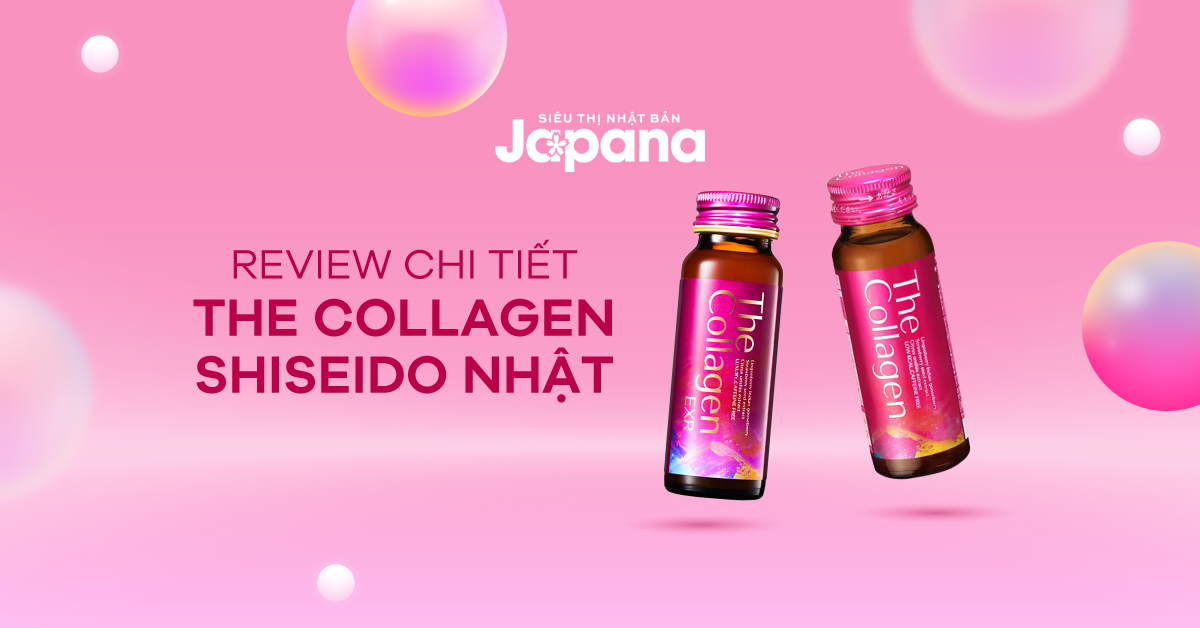 Review Collagen Shiseido dạng nước uống Nhật Bản chi tiết từ người dùng