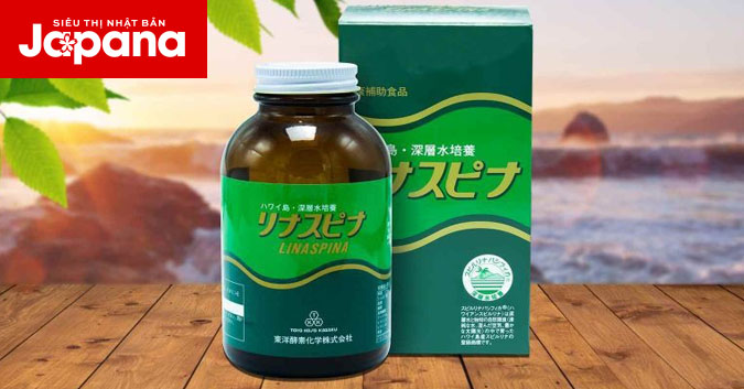 Công dụng và cách dùng viên tảo biển Linaspina Nhật Bản 1200 viên