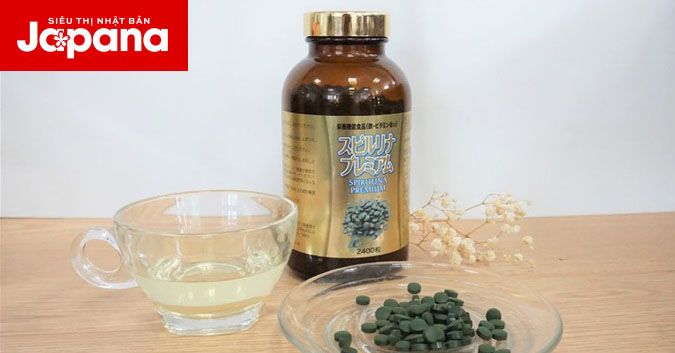 Liều uống tảo xoắn Ribeto Shoji Premium 2400 viên cho từng trường hợp