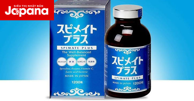Điểm mặt 10+ tác dụng của tảo xoắn spirulina Spimate Plus 1200 viên