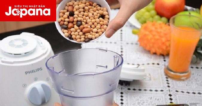 Hướng dẫn sử dụng máy xay sinh tố xay hạt khô