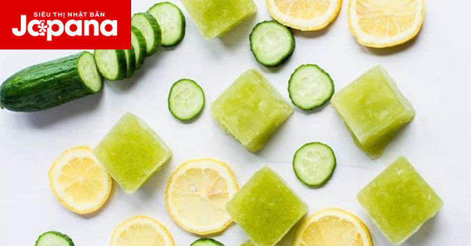 Lợi ích tuyệt vời của viên nước dưa chuột đông lạnh đối với làn da buổi sáng