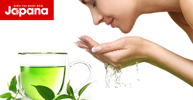 Rửa mặt bằng nước trà xanh và hiệu quả không ngờ mà nó đem lại