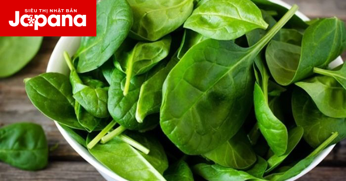 Công thức làm đẹp da với cải bó xôi