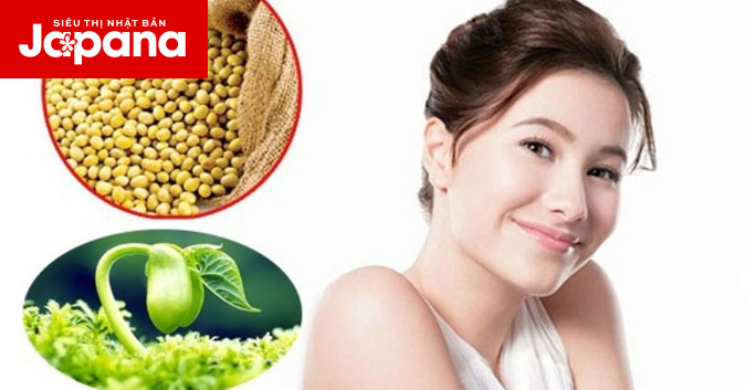 Đẩy lùi lão hoá giúp da mịn màng nhờ mầm đậu nành