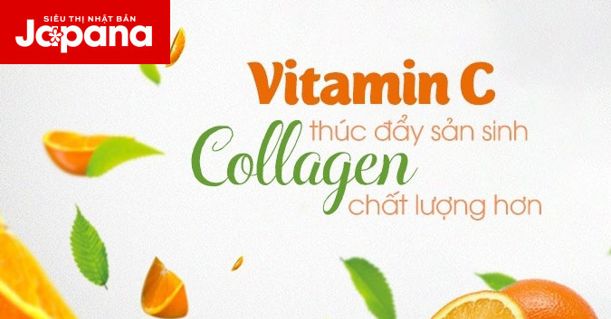 Công dụng tuyệt vời của collagen và vitamin C đối với làn da phái đẹp