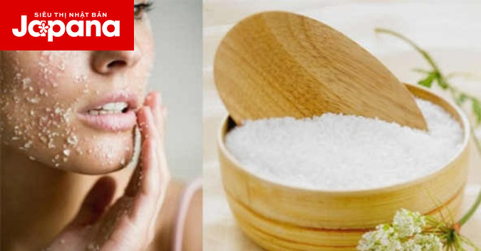 Muối biển có lợi ích tuyệt vời đối với làn da