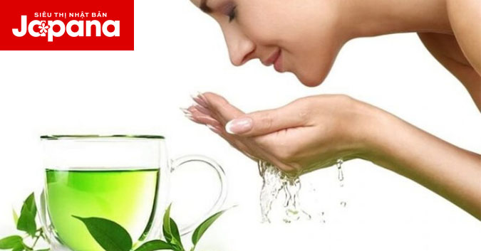 Rửa mặt bằng nước chè xanh cho tuổi 20 có tốt như lời đồn?