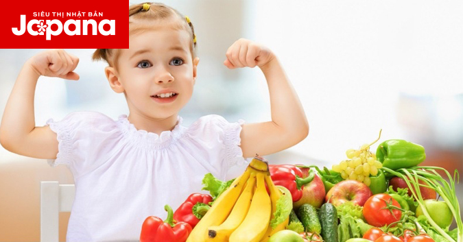 Bổ sung vitamin và khoáng chất giúp con trẻ khỏe mạnh