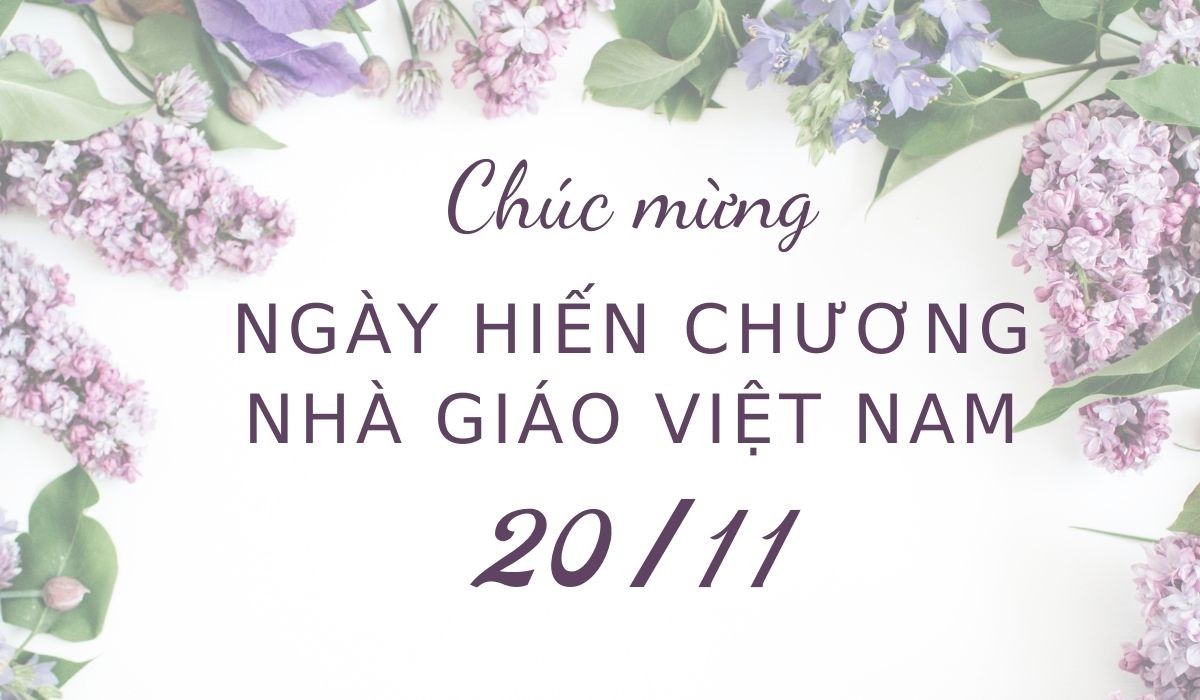 Tư vấn cách tặng quà 20/11 cho thầy cô giáo trong mùa dịch