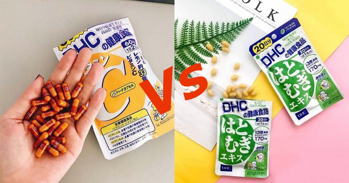 Cách uống kết hợp DHC Vitamin C và DHC trắng da