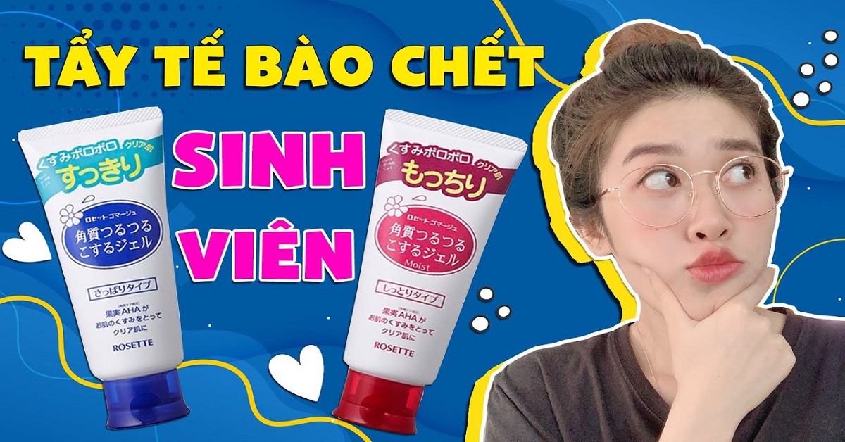 Review gel tẩy tế bào chết Rosette Nhật Bản có tốt không? Giá bao nhiêu?