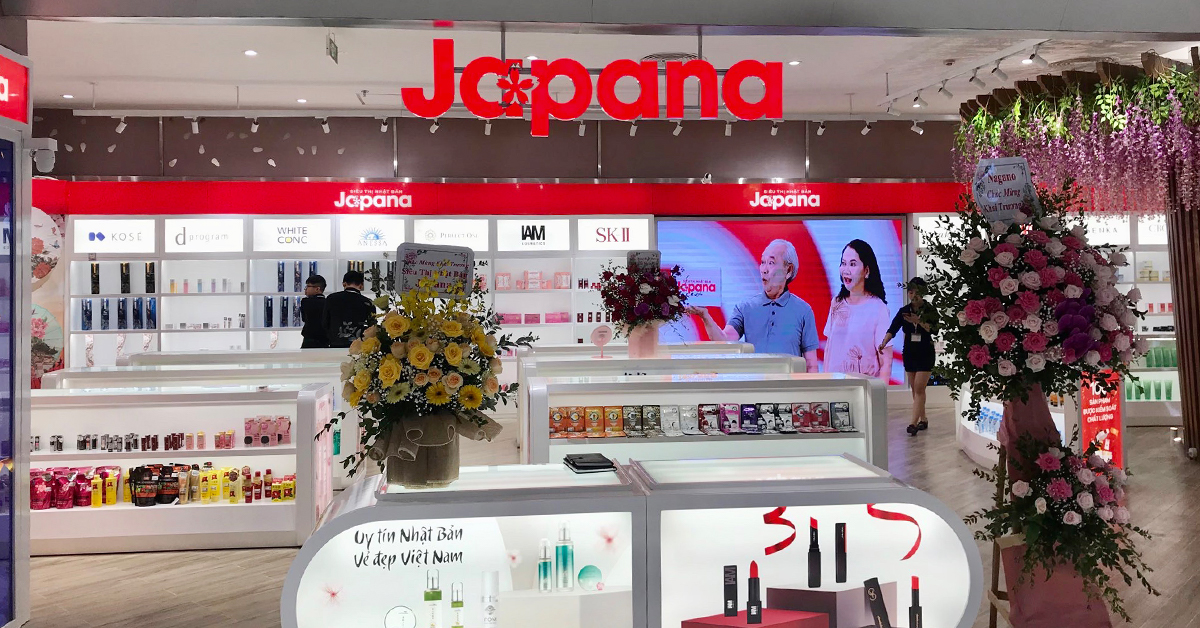 không gian mua sắm tại japana