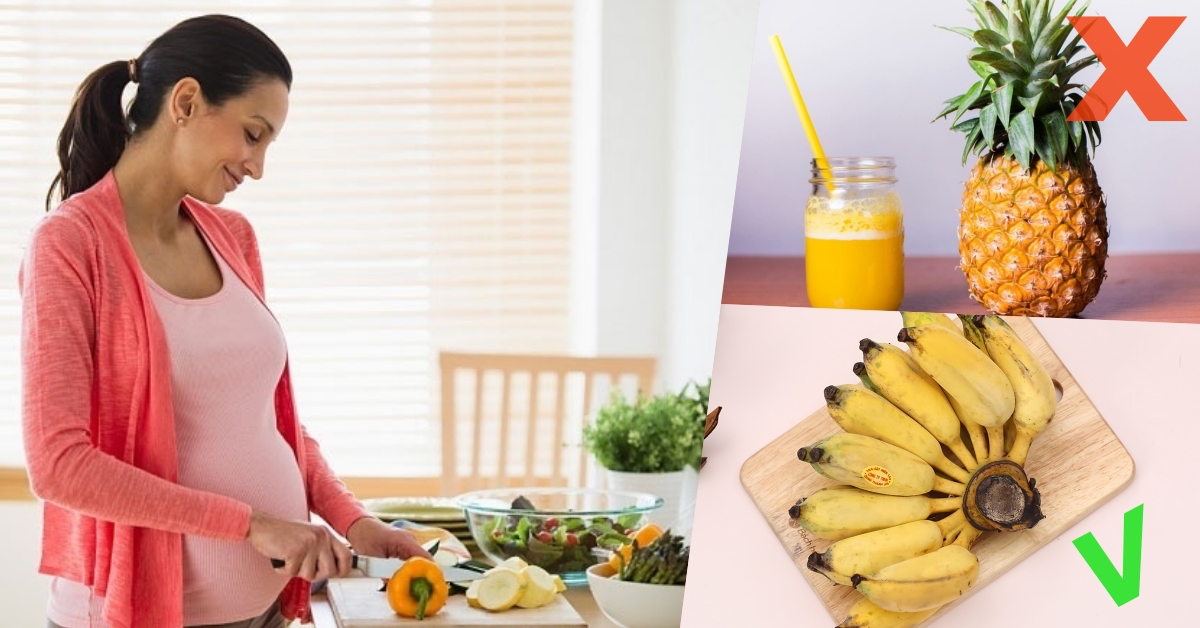 Những loại trái cây tốt cho mẹ bầu 3 tháng đầu