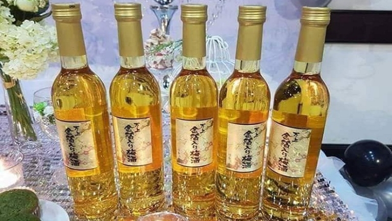 Review rượu mơ vảy vàng Nhật Bản chi tiết, đầy đủ nhất