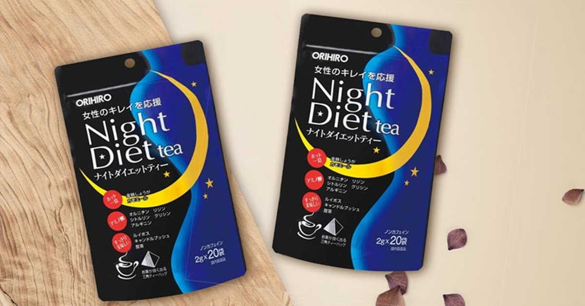 Review trà giảm cân Orihiro Night Diet Tea có tốt không?