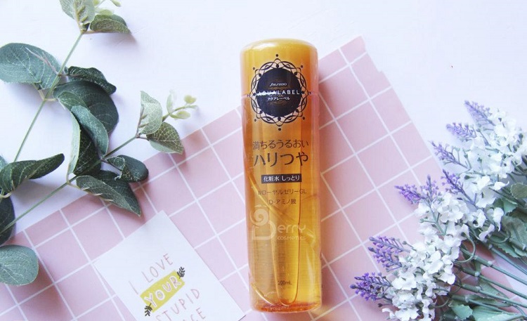 Review nước hoa hồng Shiseido Aqualabel vàng của Nhật có tốt không