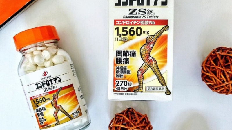 Review viên uống bổ xương khớp cao cấp ZS Chondroitin 270 viên
