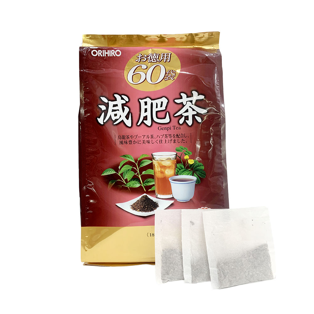 Review Trà giảm mỡ bụng Genpi Orihiro 60 gói: An toàn, hiệu quả