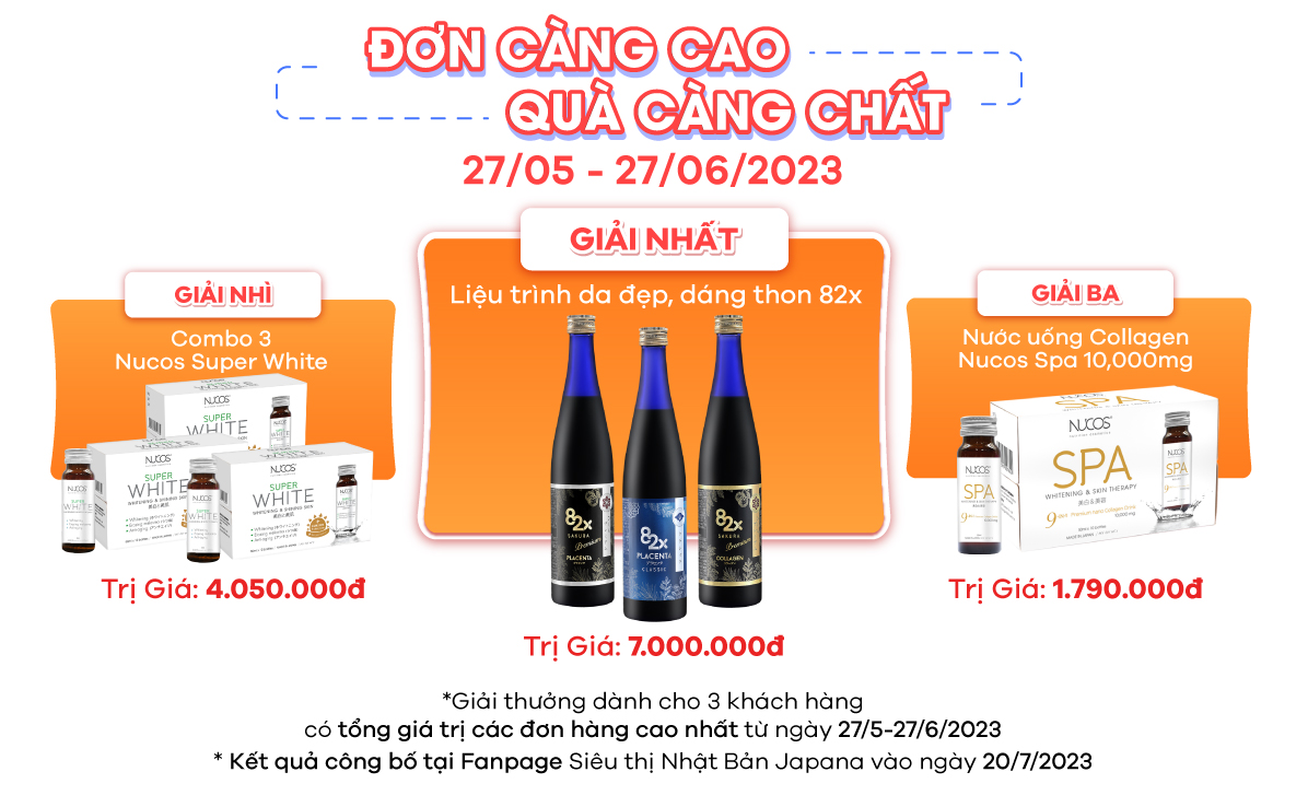 Thể lệ chương trình: ĐƠN CÀNG CAO - QUÀ CÀNG CHẤT JAPANA