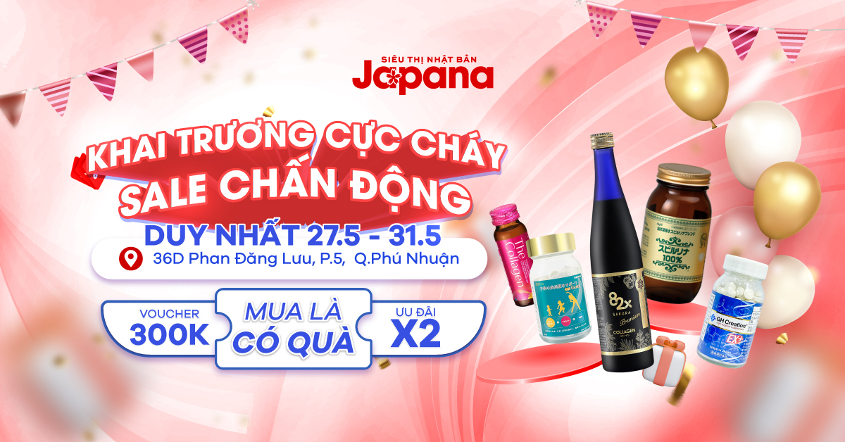 Japana 36D Phan Đăng Lưu: Cửa Hàng Mỹ Phẩm & Collagen Nhật Bản chính hãng