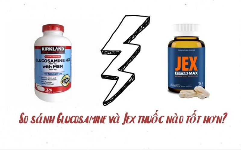 Nên uống Jex Max hay Glucosamine? Loại nào tốt hơn