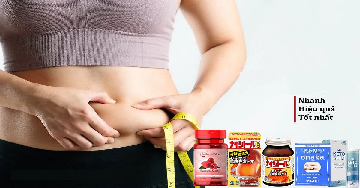 Top các dòng sản phẩm detox giảm mỡ bụng của Nhật tốt nhất hiện nay