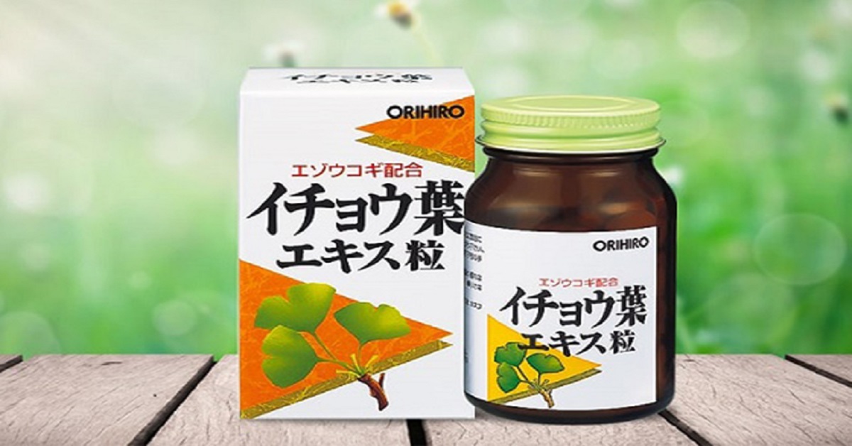 Thuốc bổ não Orihiro Ginkgo Biloba ngày uống mấy viên?