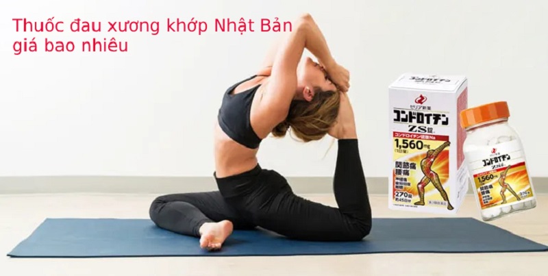 Sản phẩm đau xương khớp của Nhật giá bao nhiêu?